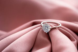 The wedding diamond ring